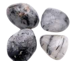 cristal de roche tourmaline